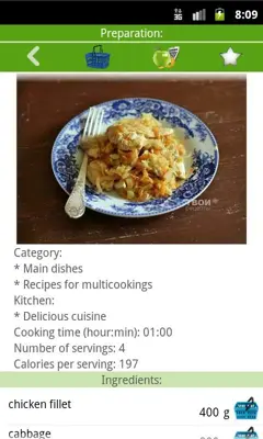 Multicooking recipes android App screenshot 3