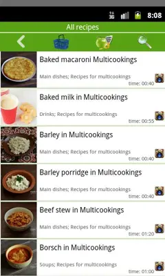 Multicooking recipes android App screenshot 4