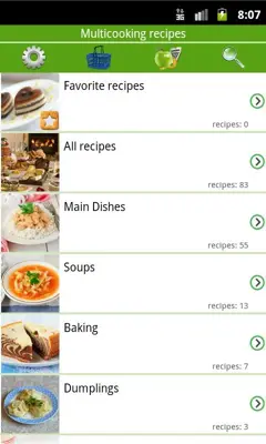 Multicooking recipes android App screenshot 5